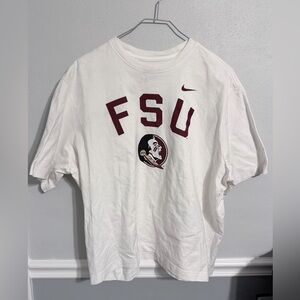 Nike women’s Florida State Seminoles‎ Cotton  Boxy T Shirt Size XL